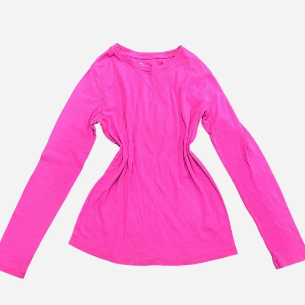 Vintage GAP Pink Fitted Blouse with Long Sleeves - Picture 1 of 3